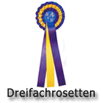 Dreifachrosetten